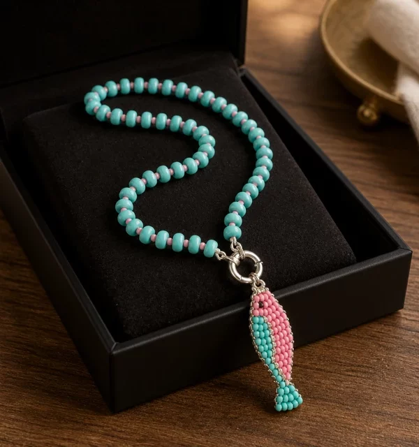 Cotton Candy Tide Necklace