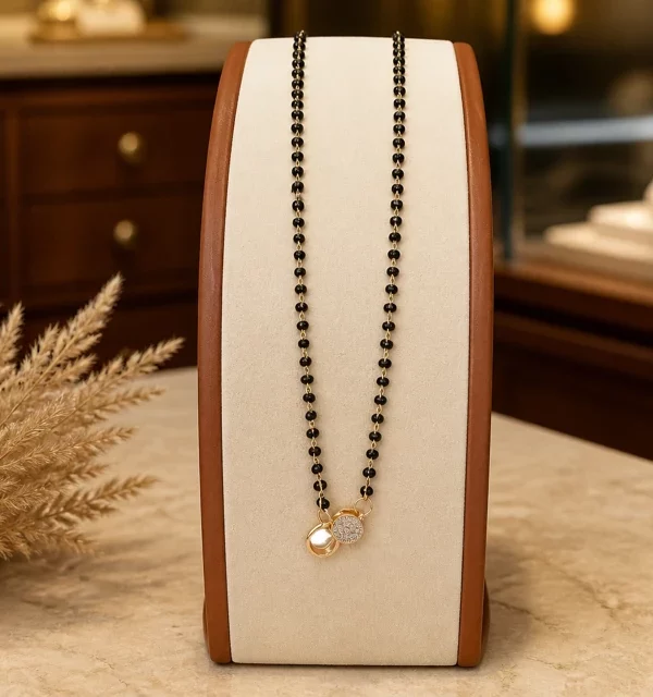 Satellite Black Bead Chain