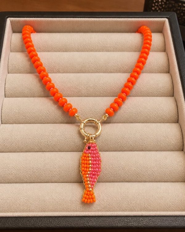 Coral Catch Necklace
