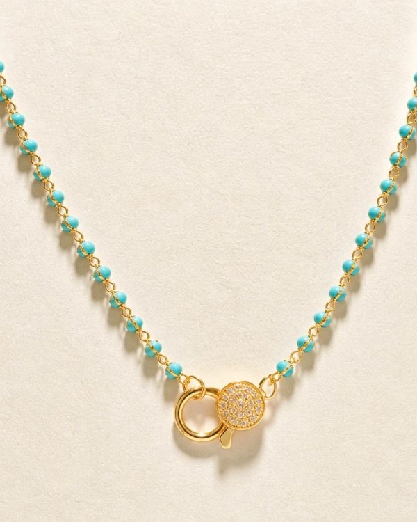 Turquoise Satellite Bead Chain