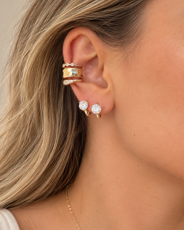 Spark Huggies Earrings