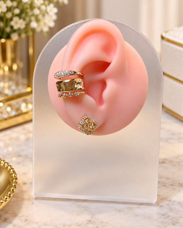 Isabella Crystal Ear Cuffs