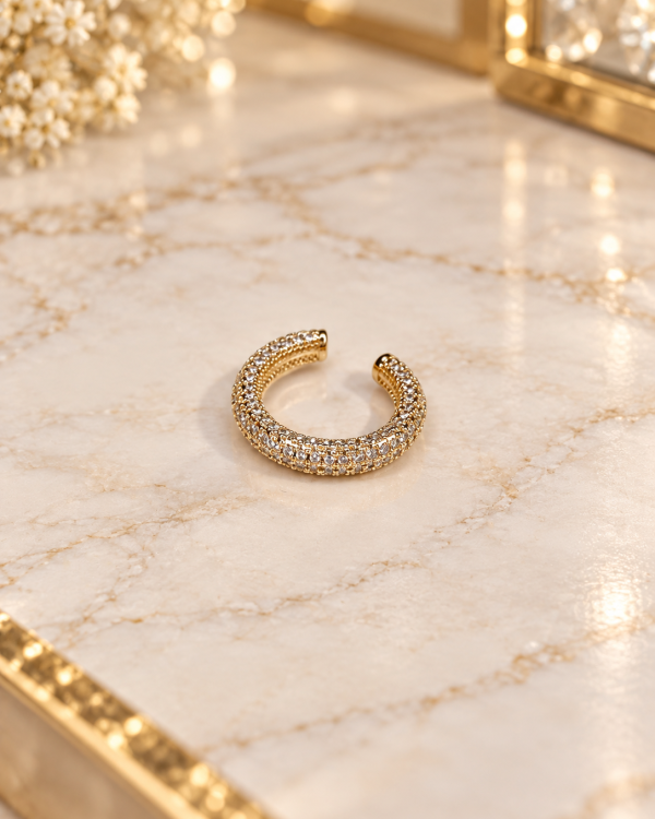 Crystal Grace Ear Cuff