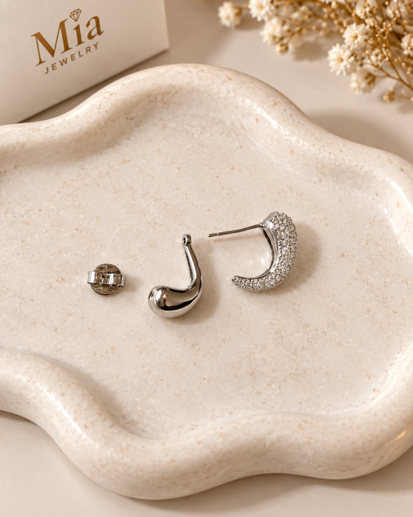 Luna 2-in-1 Pavé Ear Jacket Earrings