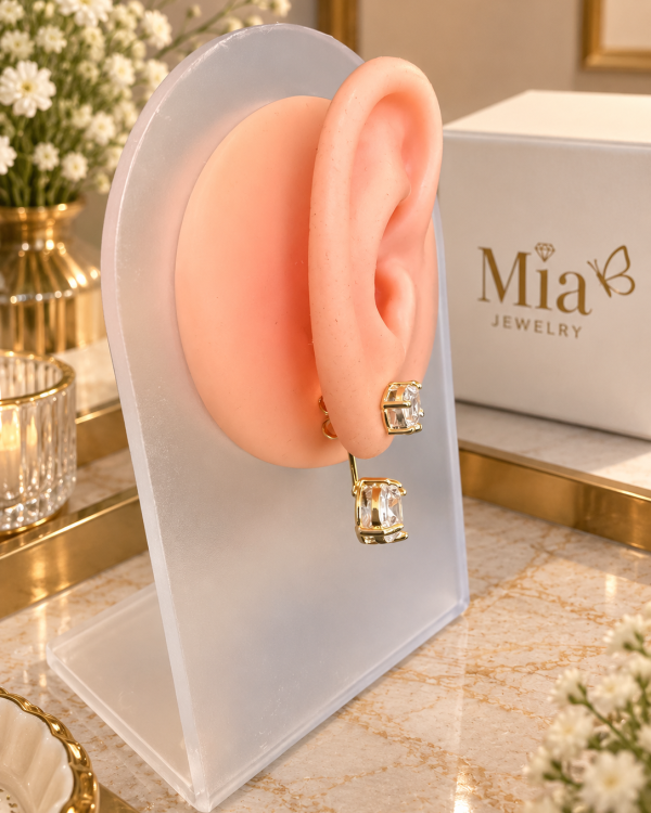 Virginia 2-in-1 Jacket Earrings