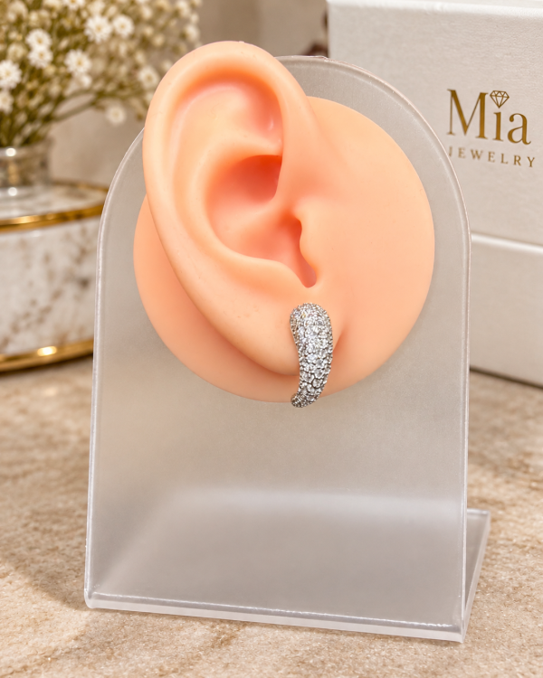 Luna 2-in-1 Pavé Ear Jacket Earrings