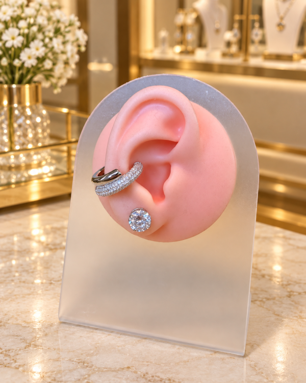 Ava Pavé Ear Cuff