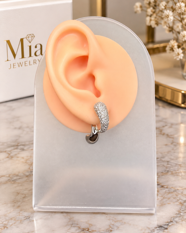 Luna 2-in-1 Pavé Ear Jacket Earrings