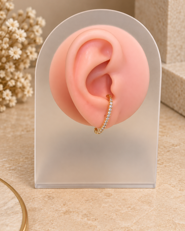 Aurelia Crystal Wrap-Around Earrings