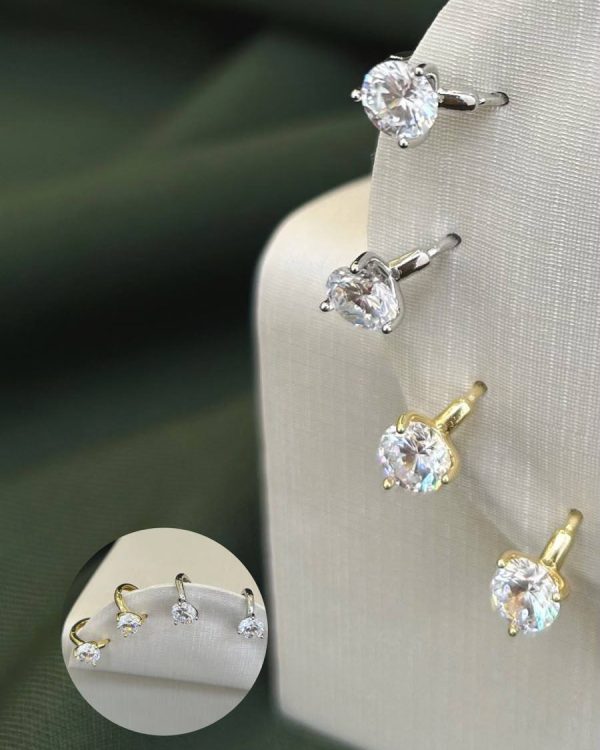 Spark Huggies Earrings
