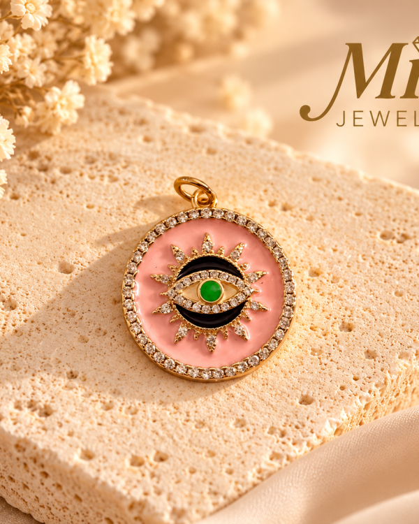 Radiant Eye Crystal Pendants