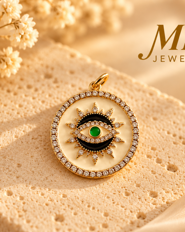 Radiant Eye Crystal Pendants