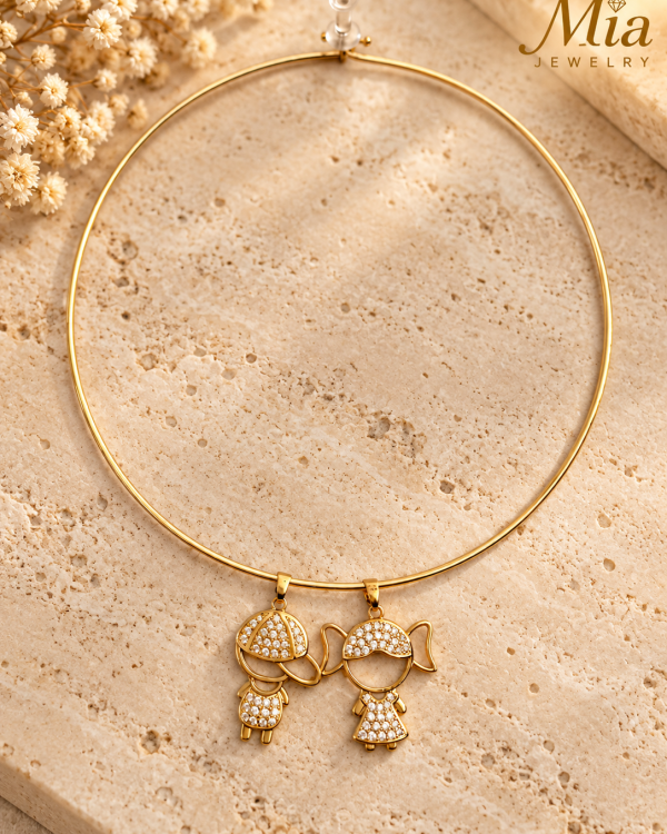 Golden Little Charms Pendant