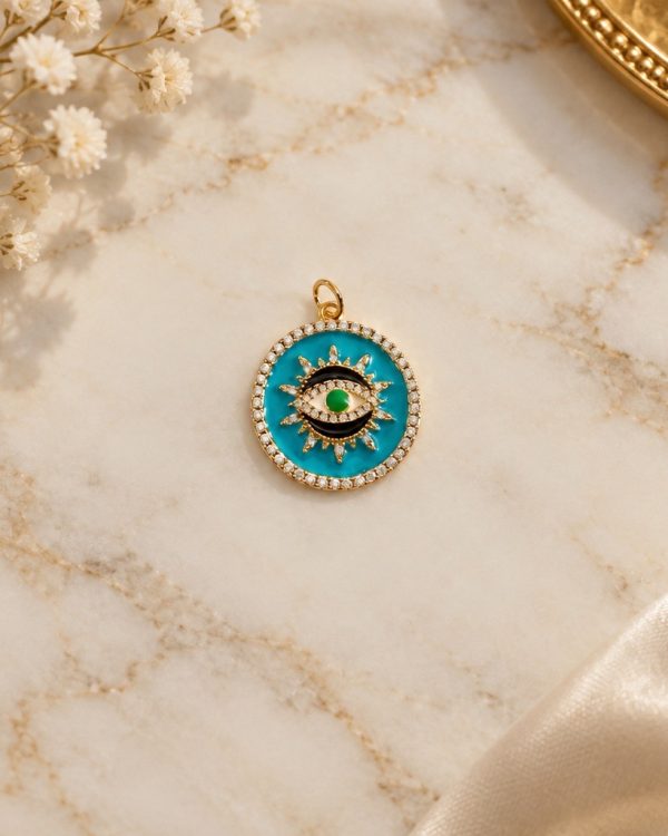Radiant Eye Crystal Pendants
