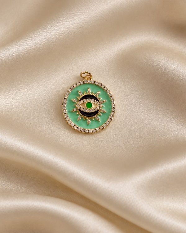 Radiant Eye Crystal Pendants