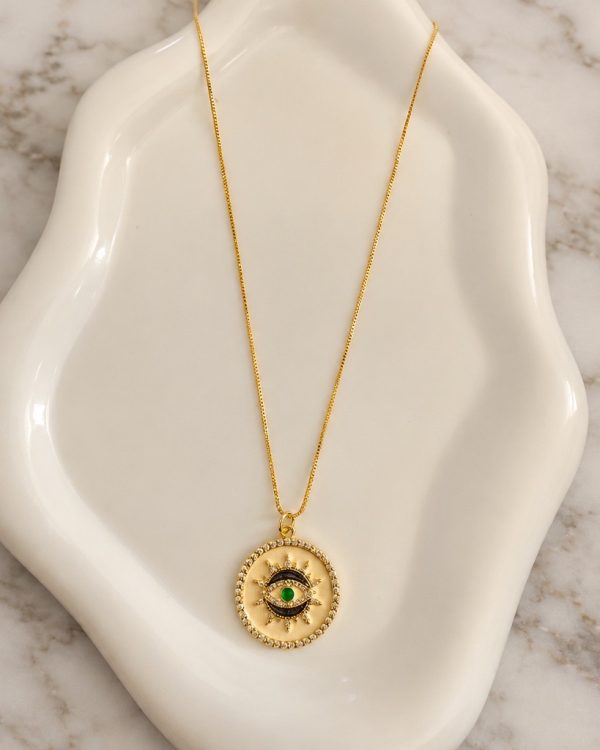 Radiant Eye Crystal Pendants