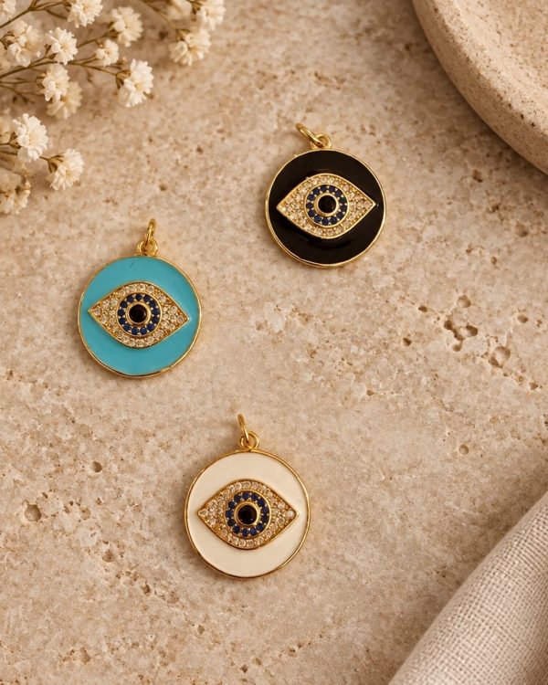 Classic Evil Eye Crystal Pendants
