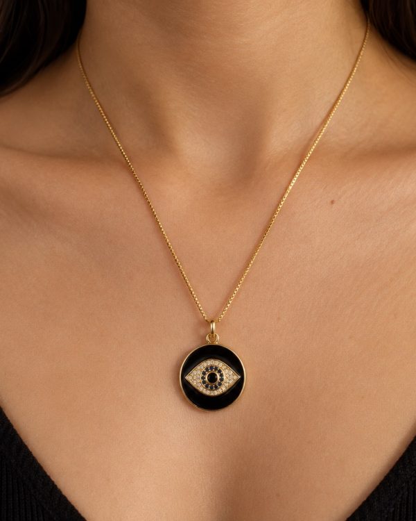 Classic Evil Eye Crystal Pendants