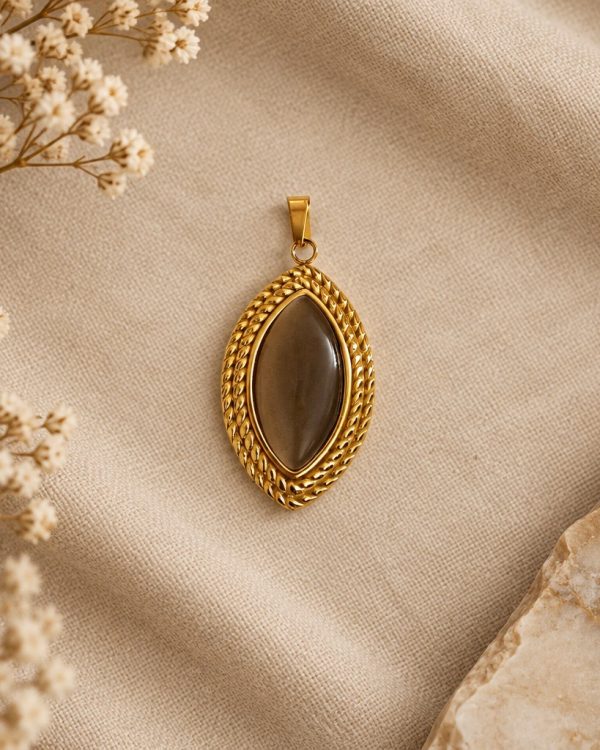 Marquise Stone Pendant